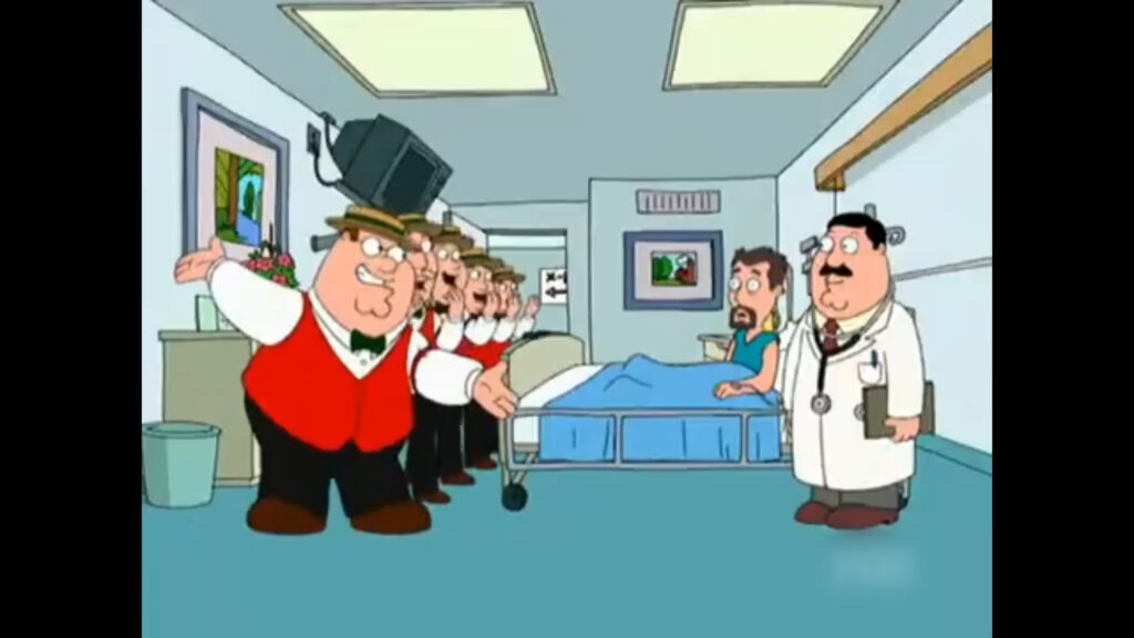 S04E05 - The Cleveland-Loretta Quagmire, khi tin dữ trở thành một màn trình diễn