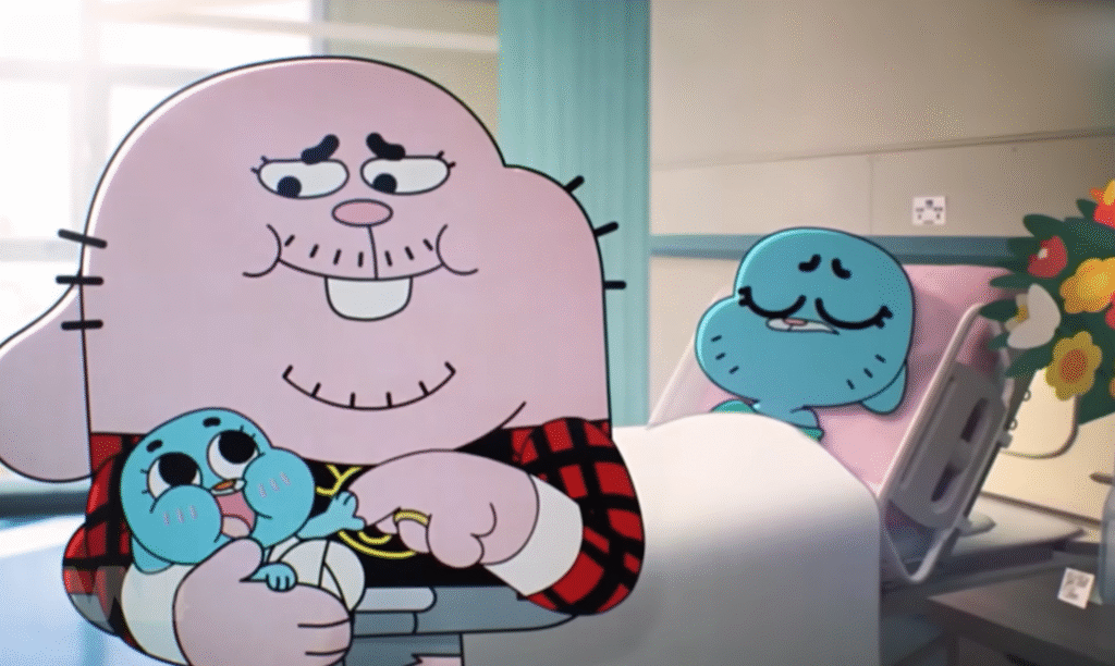 The Choices (mùa 5), Gumball lúc mới sinh lại hồng hào, dễ thương và khỏe mạnh