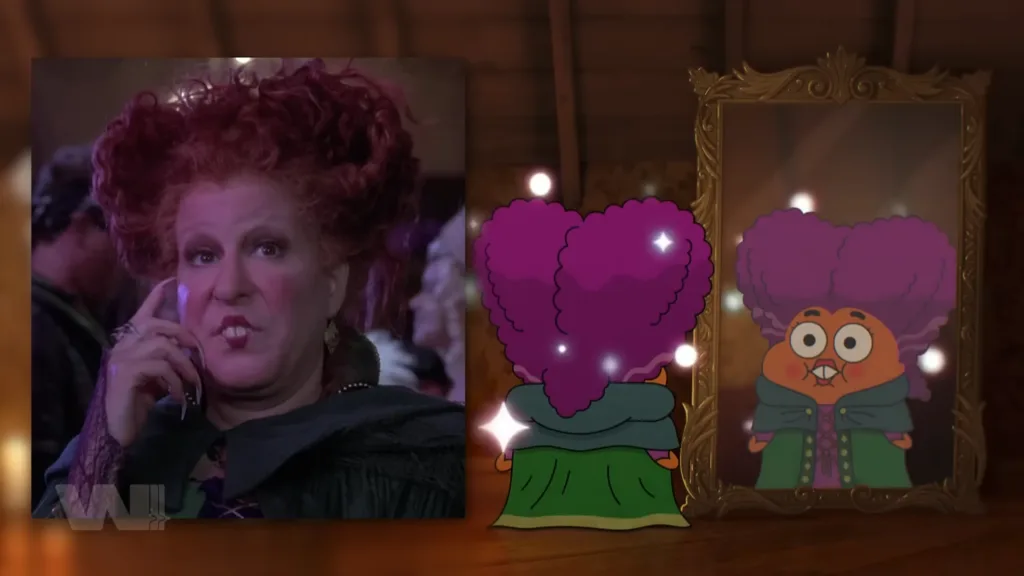 Winnie Sanderson: một cú nháy mắt gửi tới Hocus Pocus
