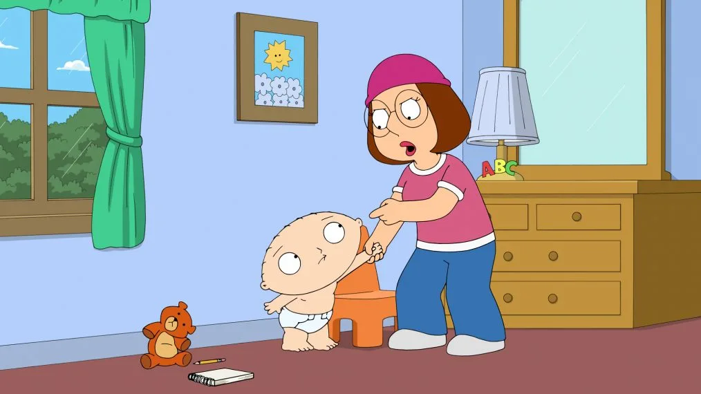 Meg chăm em trai Stewie