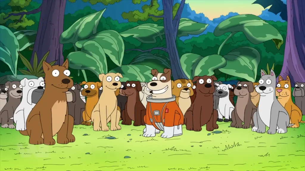 Our Idiot Brian: Laika – joke về con chó bay vào vũ trụ