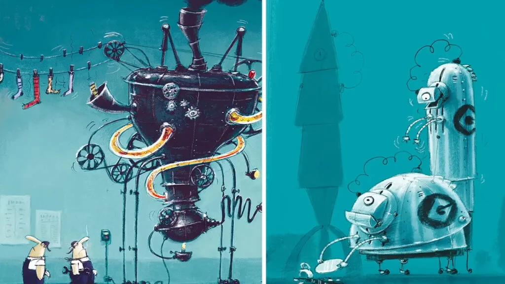 Minions ban đầu được thiết kế là robot