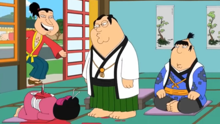 Những lần Peter cosplay người châu Á trong Family Guy