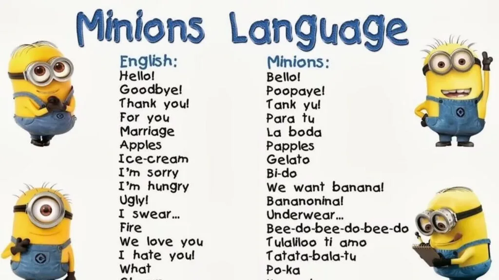 Ngôn ngữ Minions được hình thành như thế nào?