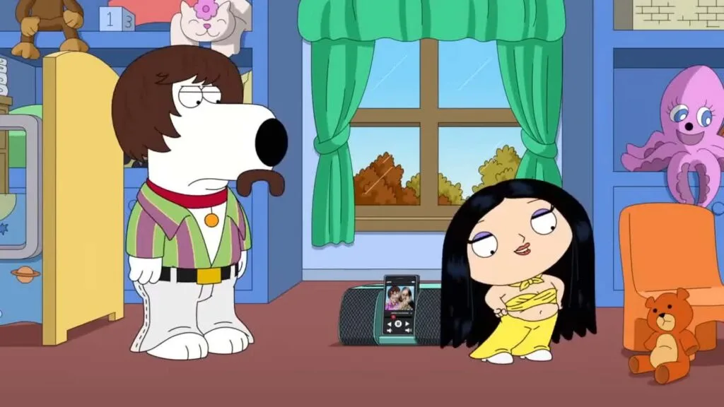 Những lần Stewie hóa thân thành phụ nữ