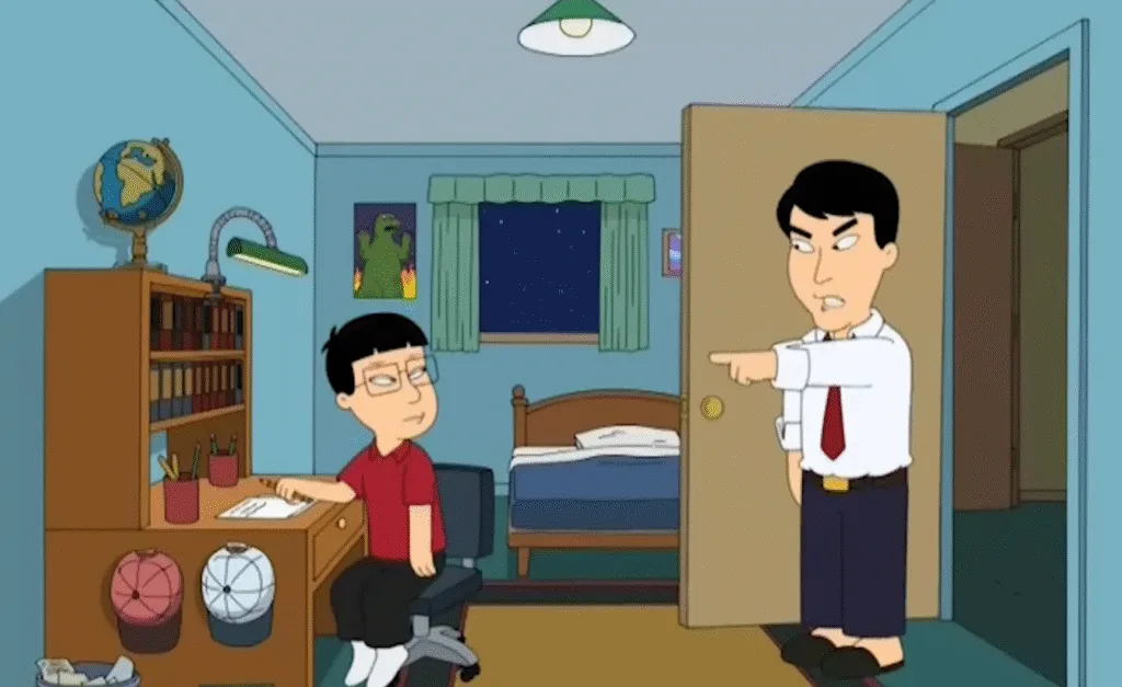 Family Guy: Những định kiến về người châu Á bị đem ra đùa cợt