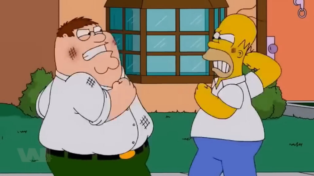 Tất tần tật trận ẩu đả trong Family Guy vô tri nhất