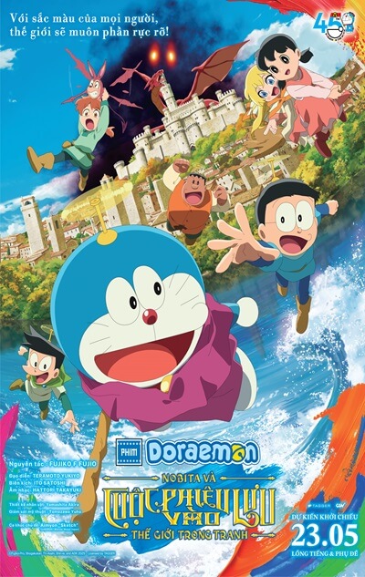 Doraemon 2025: Nobita Và Cuộc Phiêu Lưu Vào Thế Giới Trong Tranh