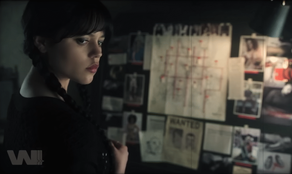 Wednesday lại chọn truy lùng kẻ giết người hàng loạt ở Kansas.