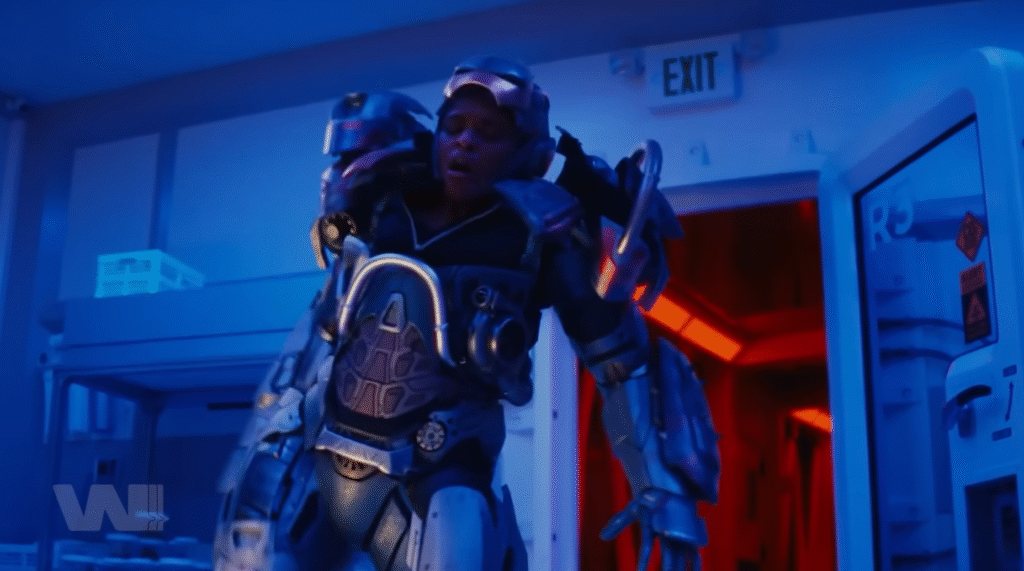 Trong cơn ngạt thở, Riri thoát