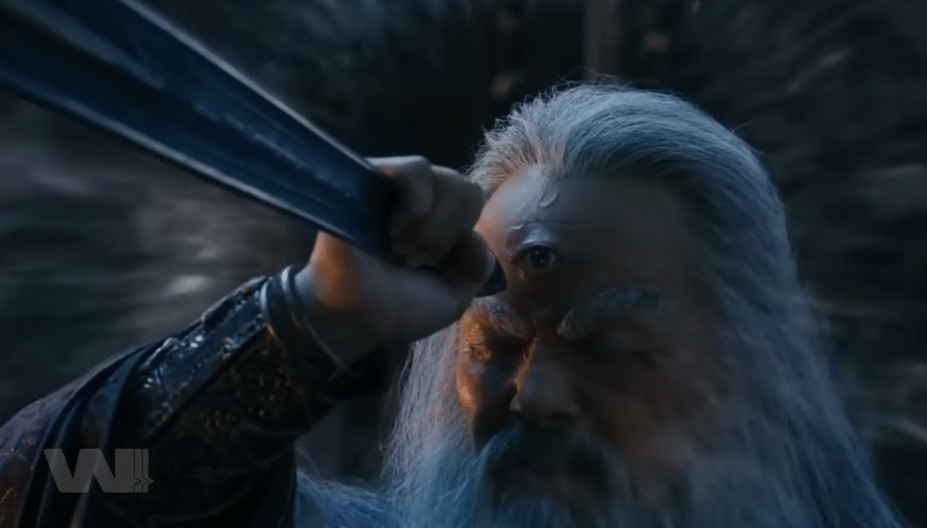 Cơ Phát nhắm cung vào mắt thần của Văn Thái Sư