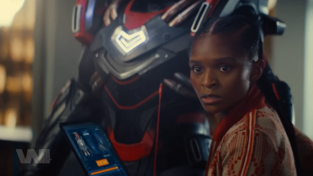 Bộ giáp không chứa nổi cả phép và AI. Riri cố sao lưu – không kịp. Natalie biến mất