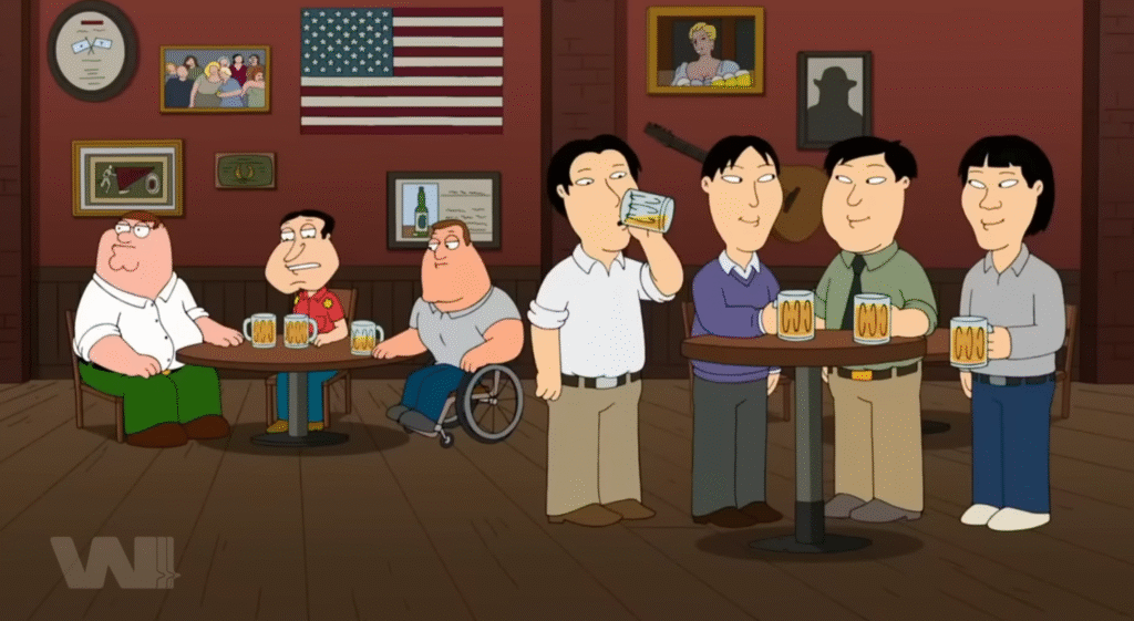 3. Người châu Á = thông minh + kỳ quặc – The Giggity Wife