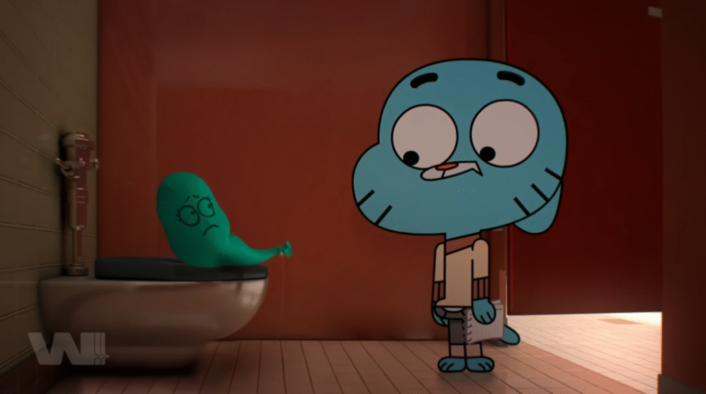 2. Gumball bơm hơi cho Alan