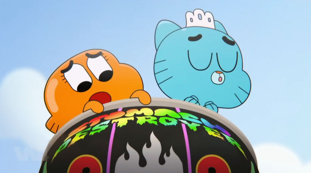 4. Mối tình côn trùng giữa Gumball và Darwin