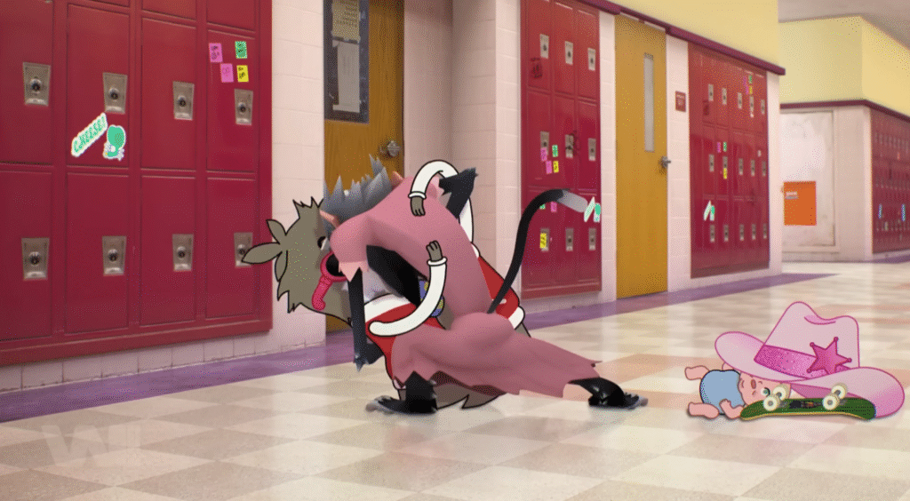 9. Sự nồng cháy của thầy Brown và cô Simian