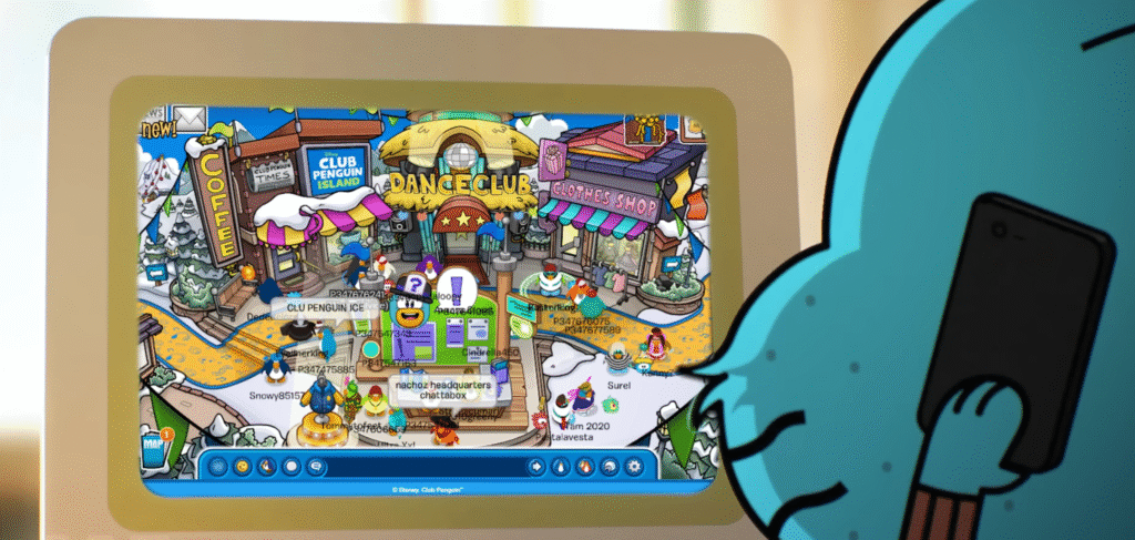 Club Penguin và Panda Party Town