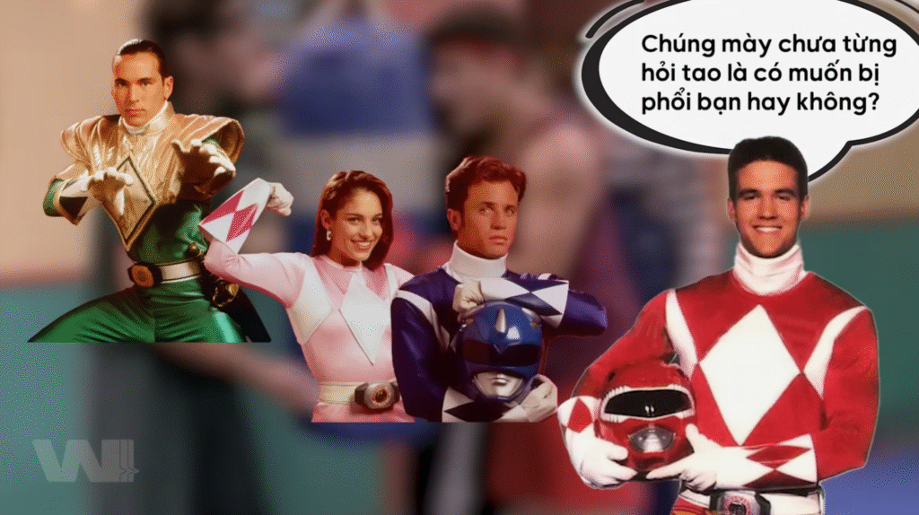 Mâu thuẫn giữa Red và Green Ranger