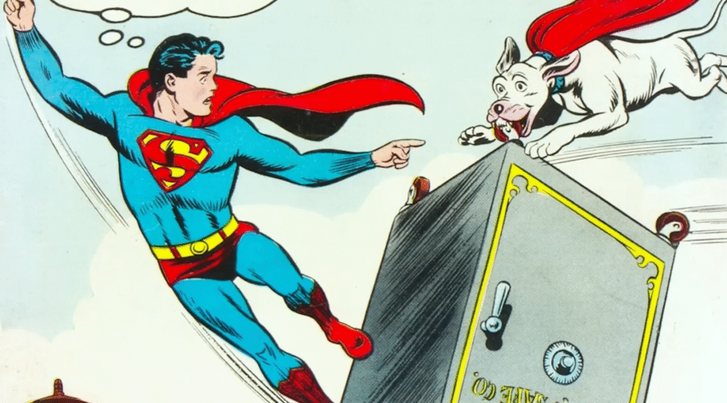 Krypto: cậu chó siêu cấp bay thẳng từ trang truyện