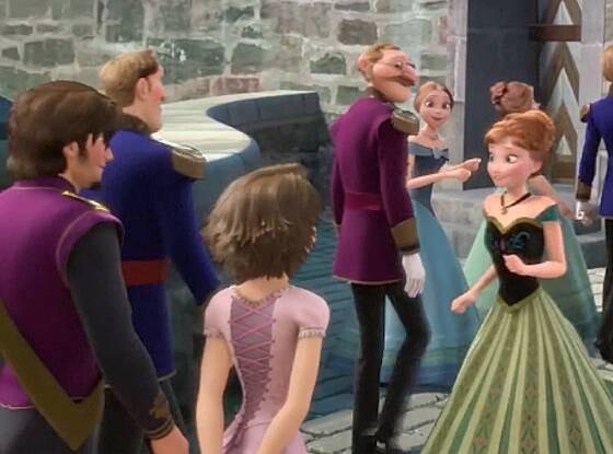 8. Frozen xuất hiện trong Tangled