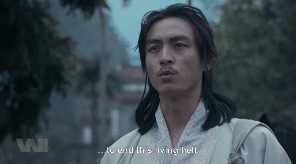 Lãnh Thanh trong vai Thế Giang