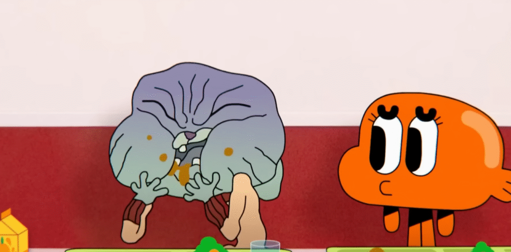 Carrie lần đầu được ăn thật nhờ lời gợi ý của Darwin