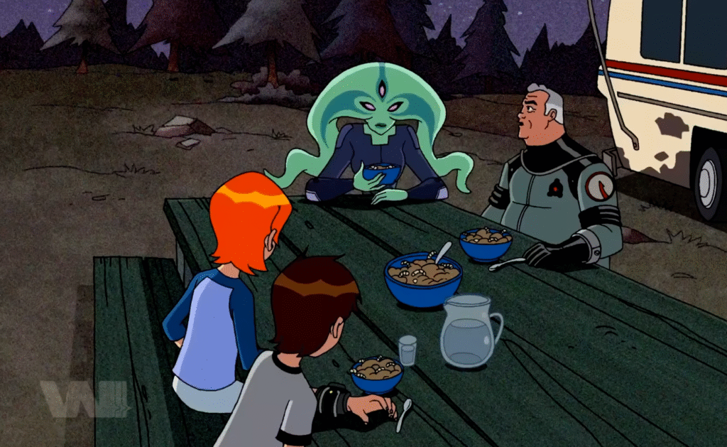 Những món ăn của ông Max trong Ben 10