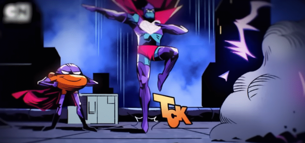 8. Phong cách truyện tranh – Căng thẳng nhưng vẫn hài