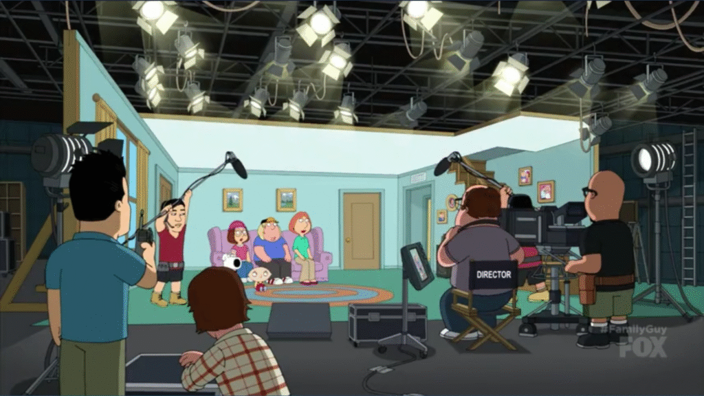 7. Family Guy chỉ là một show trong một show khác