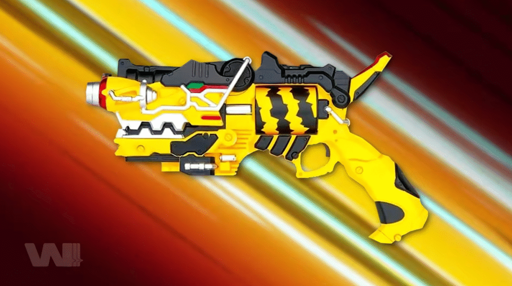 2013 – Zyuden Sentai Kyoryuger: Gaburevolver và điệu nhảy của pin khủng long