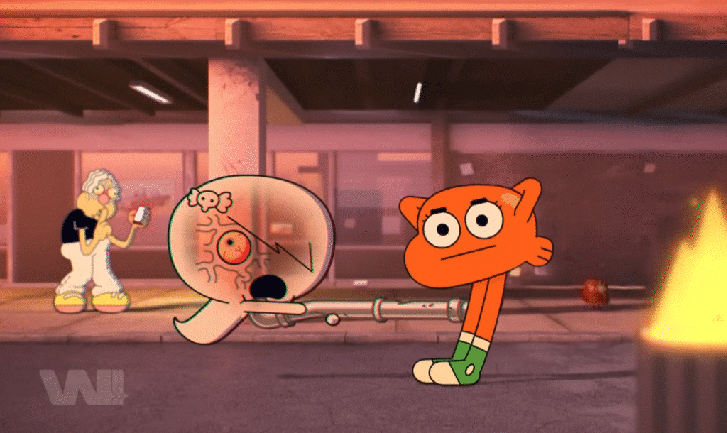 Zero Two Dodging Meme – Khi Gumball lắc hông né đòn