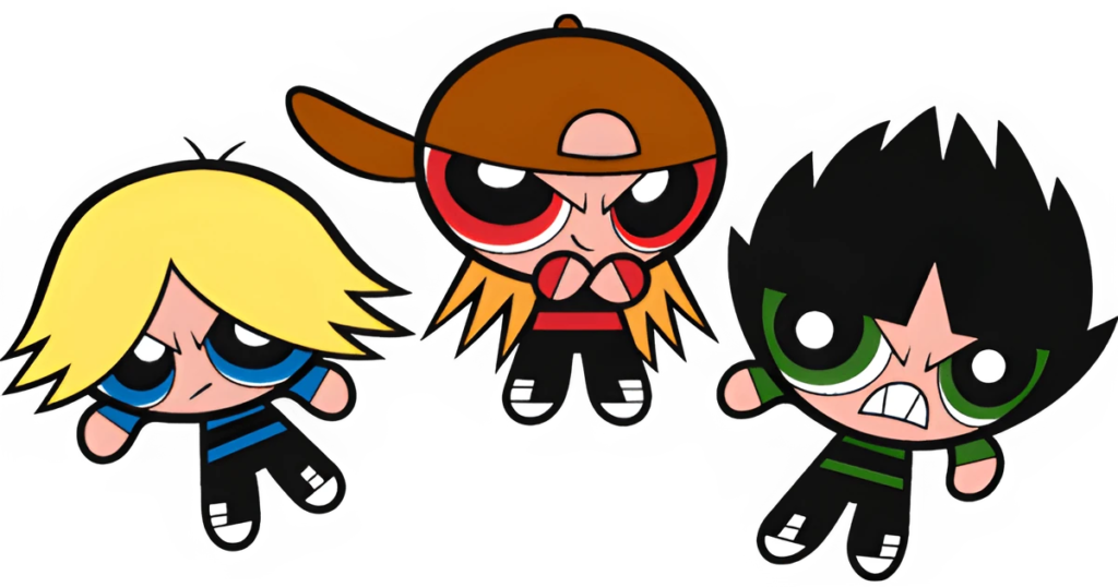 #4. The Rowdyruff Boys – Bản sao ngỗ ngược của Powerpuff