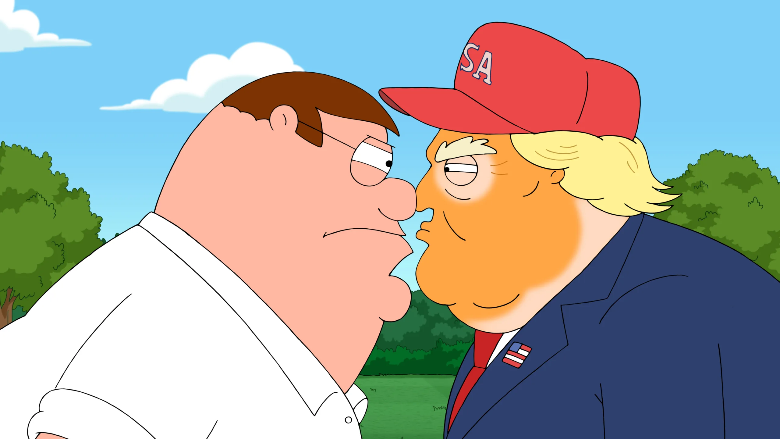 Những lần Family Guy cà khịa Donald Trump