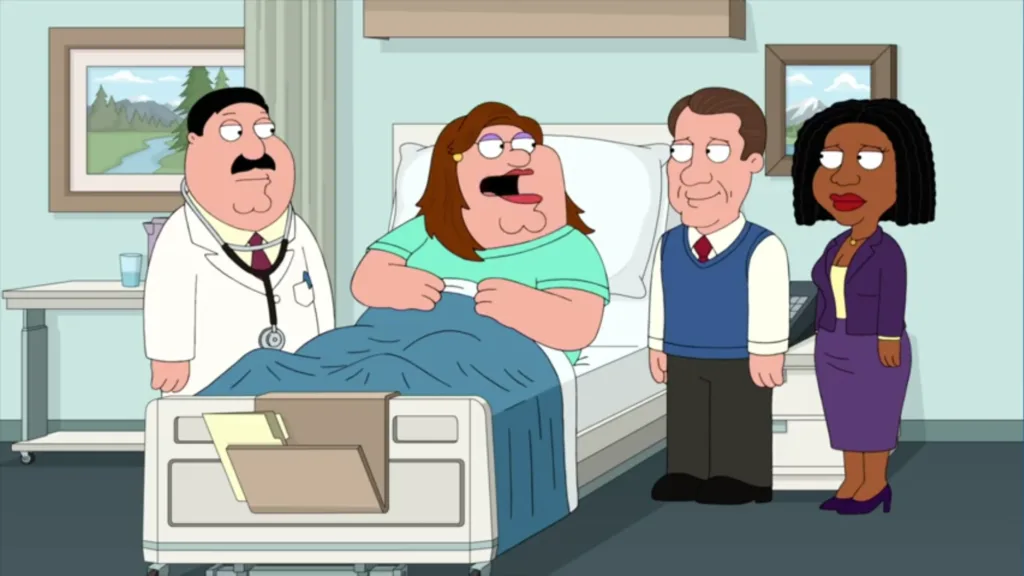 Những lần Family Guy đùa cợt quá đà về người chuyển giới