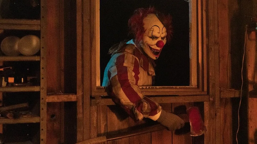 Clown in a Cornfield