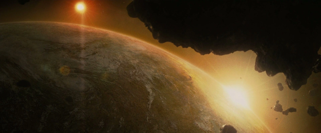 Bối cảnh chính – khi ta thấy thế giới của Yautja lần đầu tiên