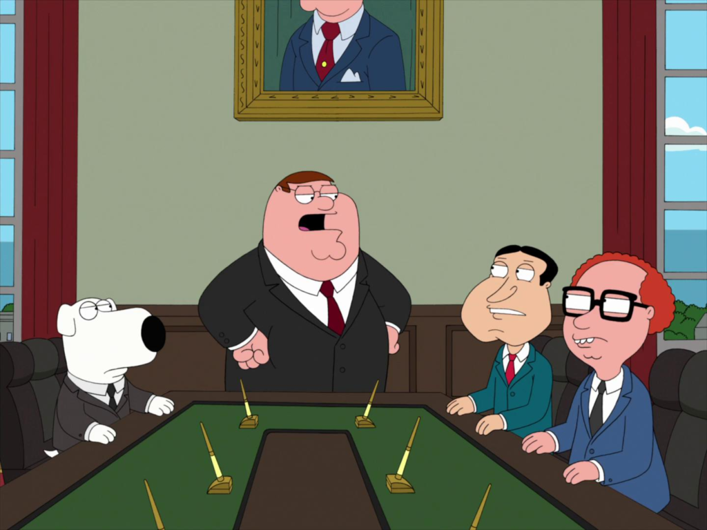Những Lần Peter Làm Tổng Tài Trong Family Guy