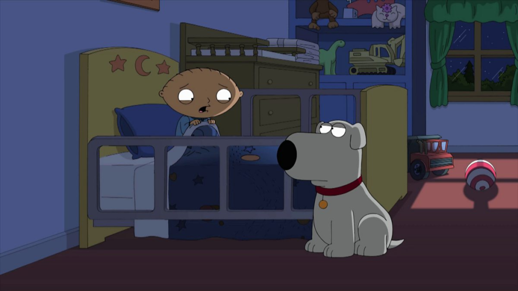 Stewie và Brian thành cha con