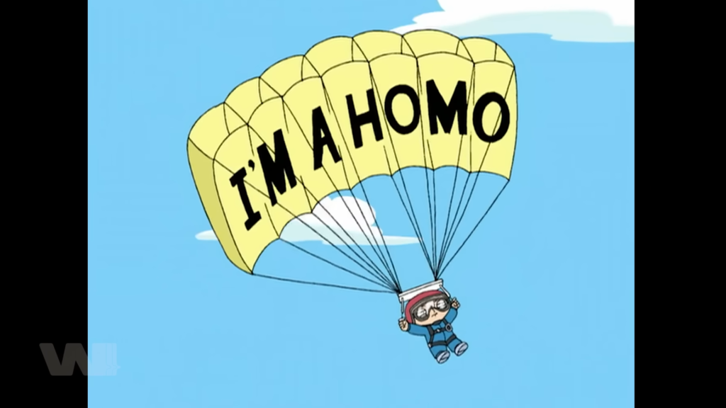 Patriot Game: Chiếc dù mở ra với dòng chữ gây xôn xao