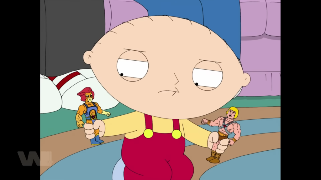 April In Quahog: Khi siêu anh hùng cơ bắp cũng không thoát khỏi joke gay của Stewie