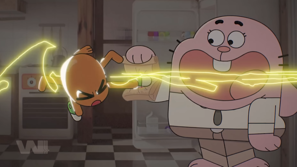 12. Darwin tung cước kiểu FLCL: cú đá tóe điện mà fan anime nhìn phát biết ngay