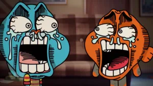 Soi những memes references liên hệ đến anime trong Gumball