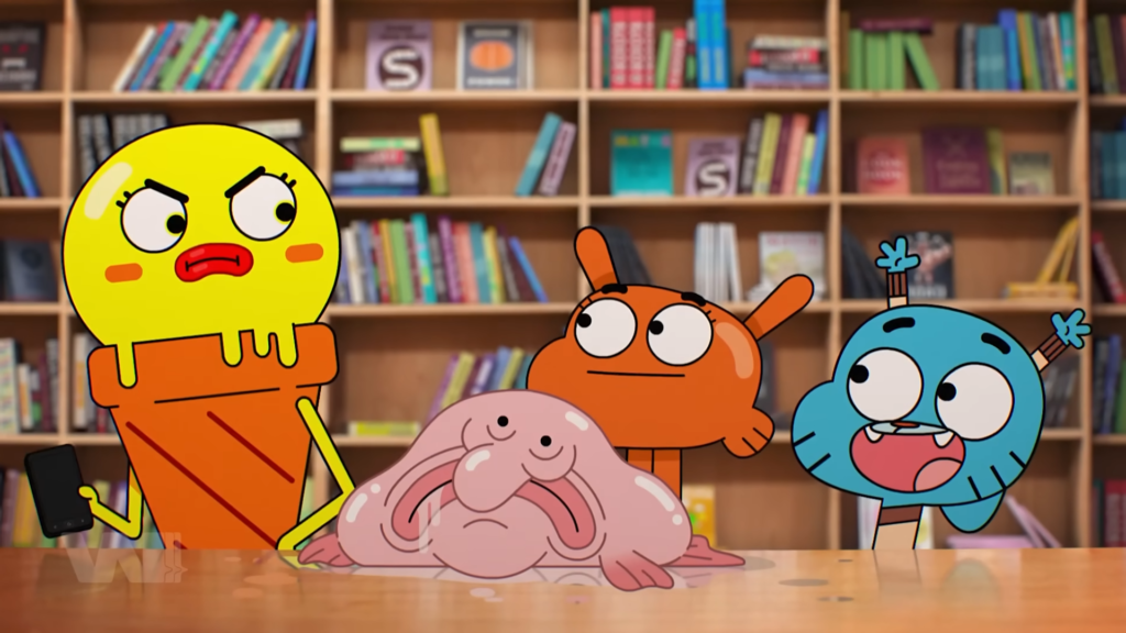 Trong tập này còn có một phân đoạn ngắn xuất hiện blobfish cá giọt nước,