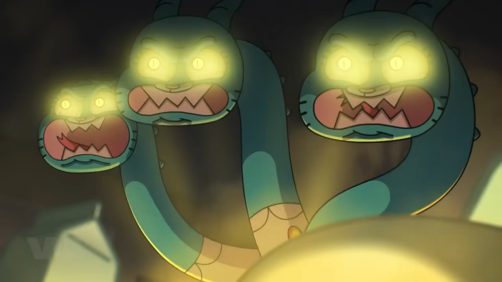 Cũng trong tập này có meme disappearing guy. Người đàn ông da màu giơ peace rồi biến mất. 