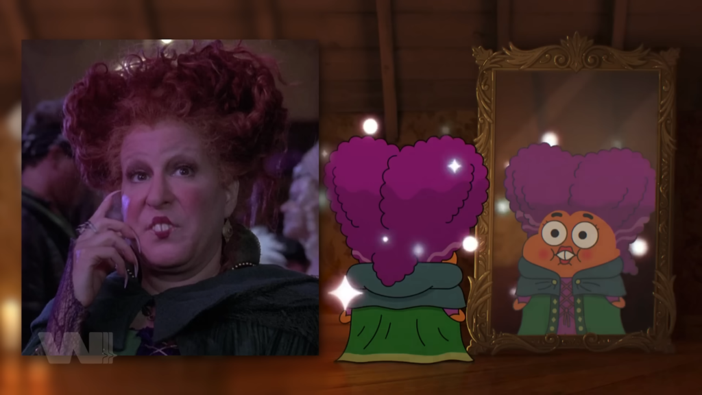 Winnie Sanderson: một cú nháy mắt gửi tới Hocus Pocus