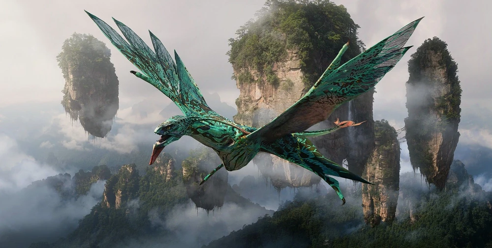 Mountain Banshee Ikran và hình bóng đại bàng