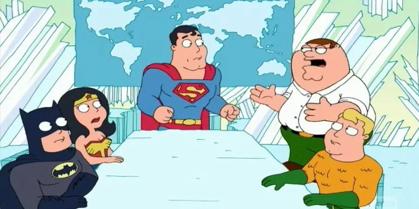 Tất tần tật siêu anh hùng và phản diện xuất hiện trong Family Guy