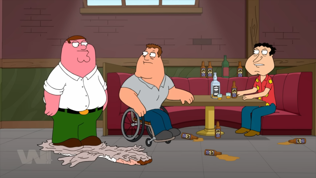 Peter Griffin có thể lột xác như bò sát