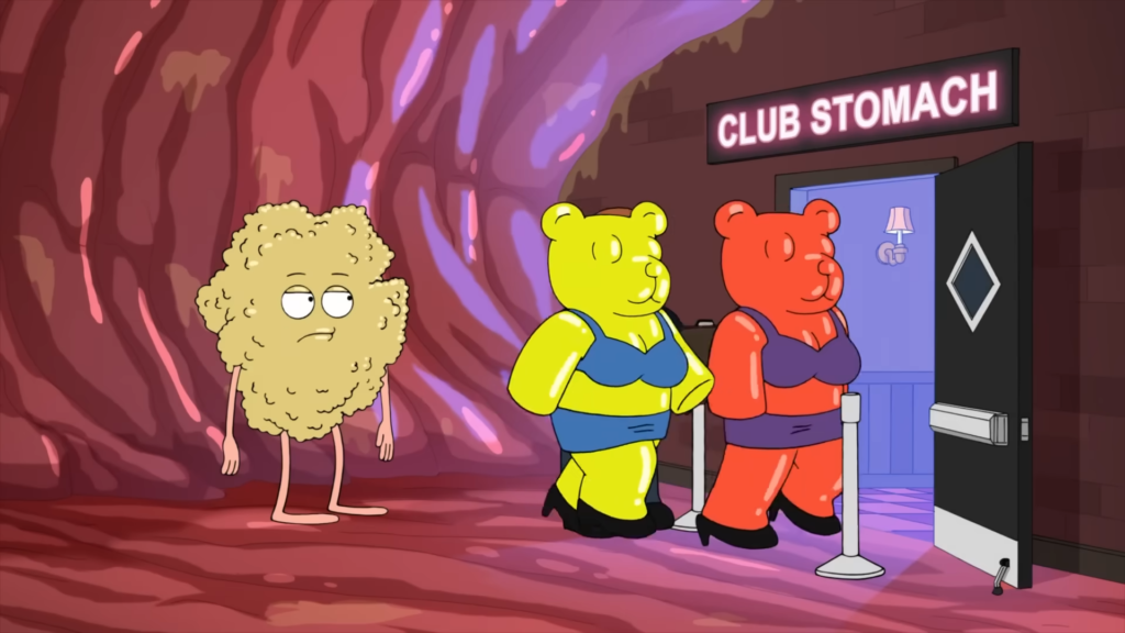 Peter Griffin và chiếc dạ dày có bouncer riêng