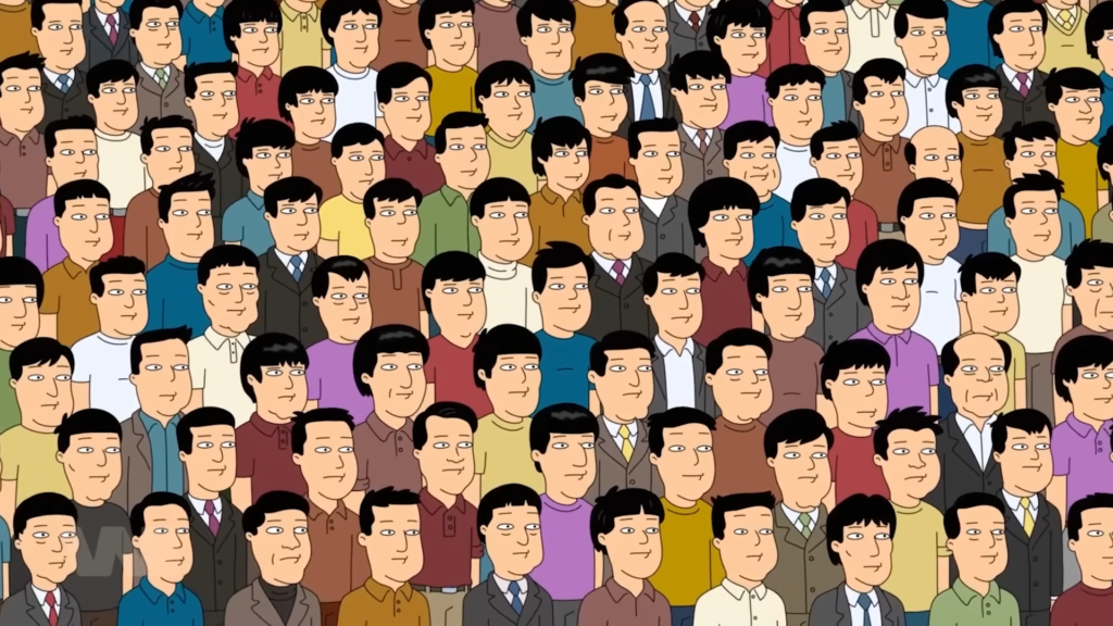 Lướt Tinder ở Trung Quốc mà toàn gặp con trai — Family Guy phóng đại nhưng số liệu thực tế cũng không vui hơn là bao.